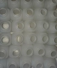 60 pack 16 oz. Empty Plastic Juice Bottles with Tamper Evident Caps👑