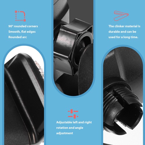 Air Outlet Dashboard Mobile Phone Stands Vehicle Durable Car Phone Holder - 第 7/12 張圖片