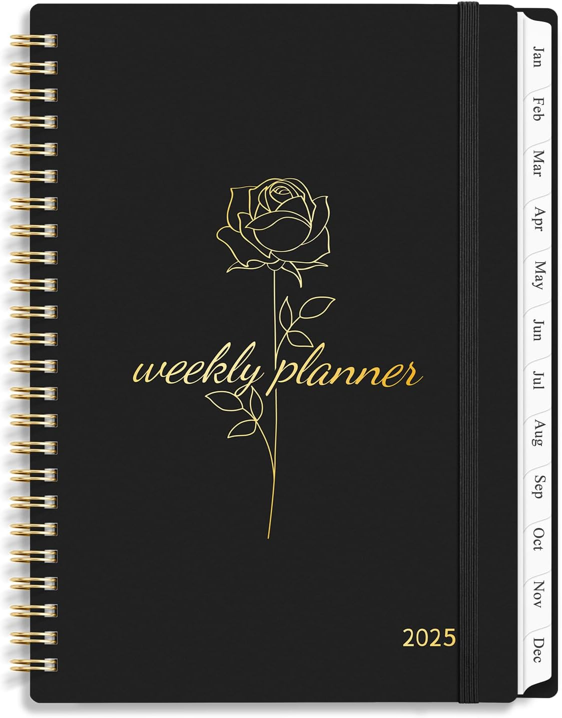 2025 Planner Weekly and Monthly, Calendar Planner with Monthly Tabs, 2025 Weekly