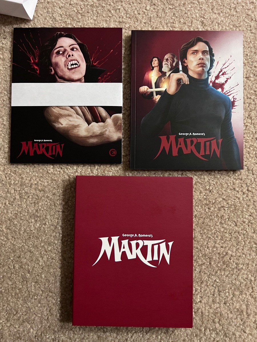 Martin (1977) UHD Region B Blu-Ray CD Second Sight Ltd Ed