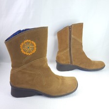 Indigo By Clarks Boots Womens Size 10 Brown L...