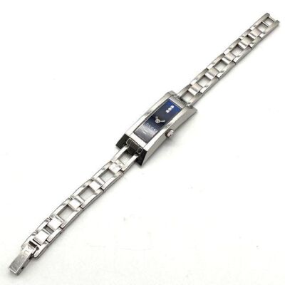 Gucci Wristwatch 110 3P Diamond SS Quartz Silver Black Dial Gucci Wristwatch 110 3P Diamond SS Quartz Silver Black Dial
