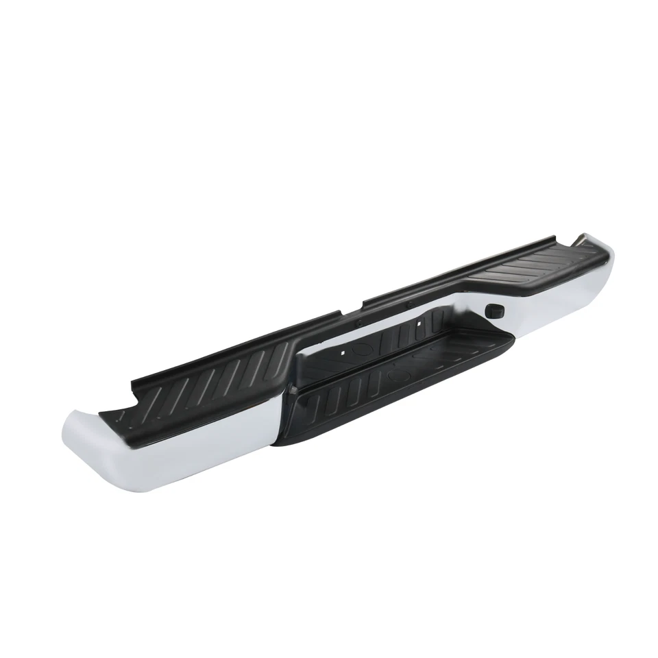 For 2005-2021 Nissan Frontier Chrome Rear Step Bumper Assembly W/O Sensor Holes - Image 4 of 4