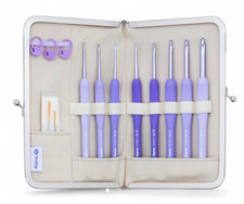 ETIMO Murasaki Crochet Hook Set Cushion Grip Tulip Japan New Knitting Tools