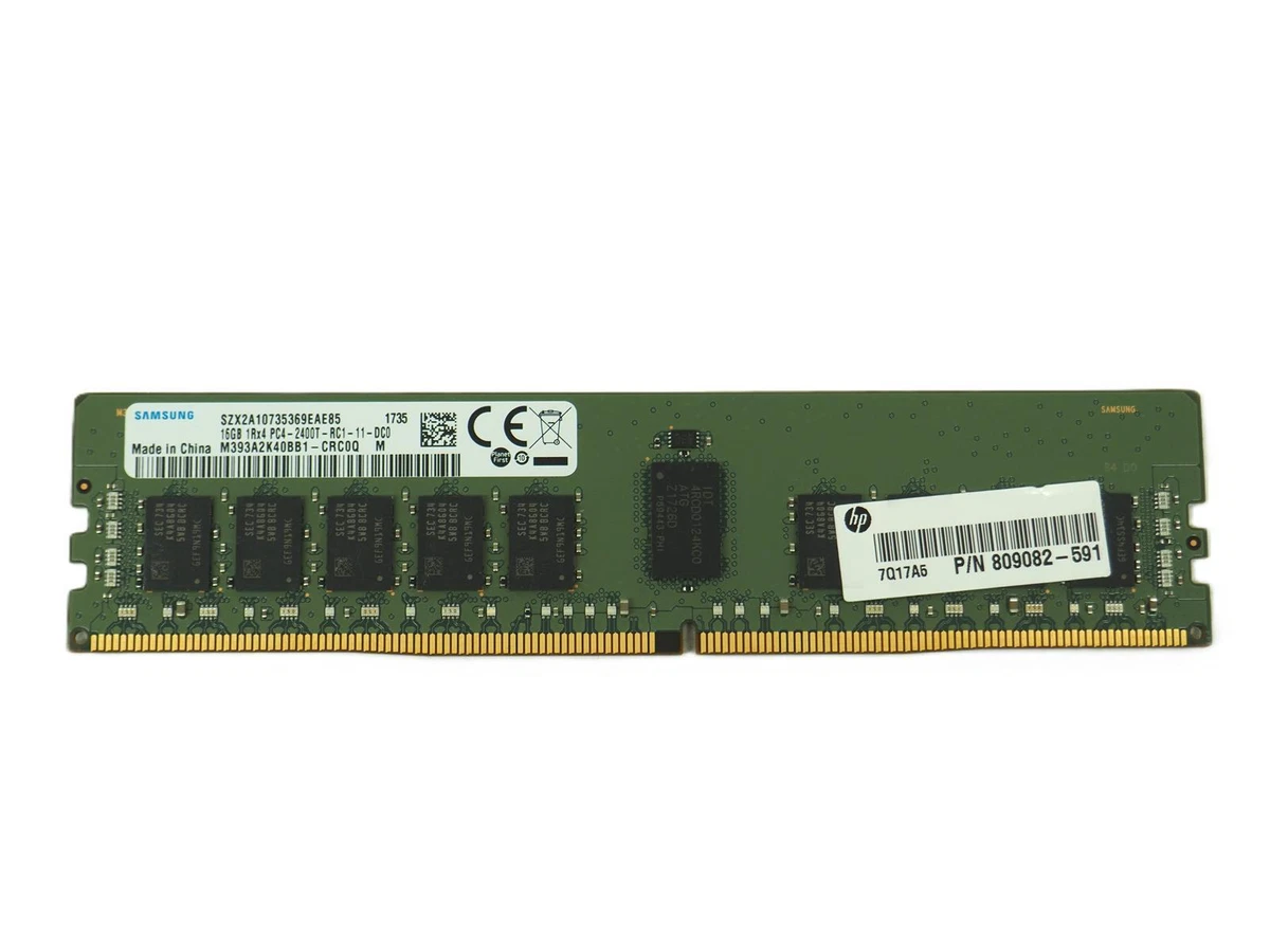 Samsung PC4-19200 (DDR4-2400) Bus Speed Computer RAM 16 GB Total