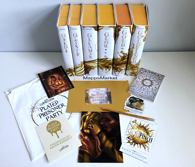 Plated Prisoner 1-6 ALL SIGNED by Raven Kennedy WATERSTONES 1/1