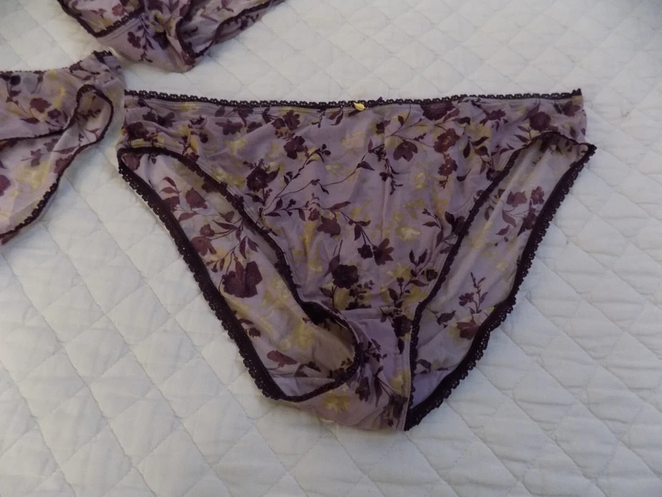 Ropa interior floral para mujer bragas talla 18-20 nuevas sin etiquetas Foto 3 de 4
