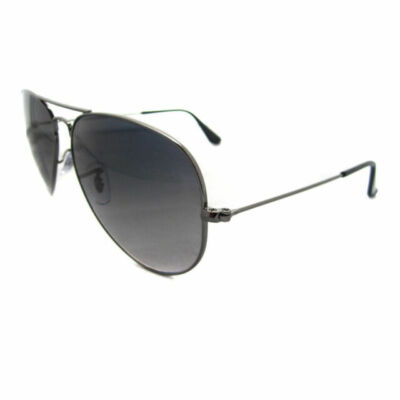 Buy Ray-Ban Aviator Gradient Unisex Blue/Grey Lens Gunmetal