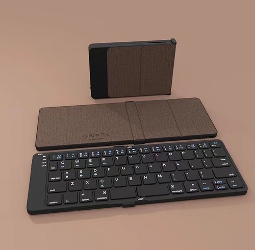 foldable Wireless Bluetooth keyboard Rechargeable ultrathin Portable mini mute - Picture 4 of 11