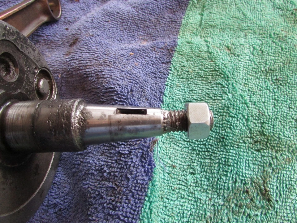 Conjunto de cigüeñal Yamaha YZ125 1990, # 3SR1-140 000 / Bueno Foto 2 de 4