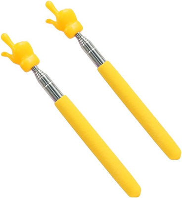 2 Pcs Telescopic Teachers Pointer, Extendable Hand Pointer Finger Teacher Pointe