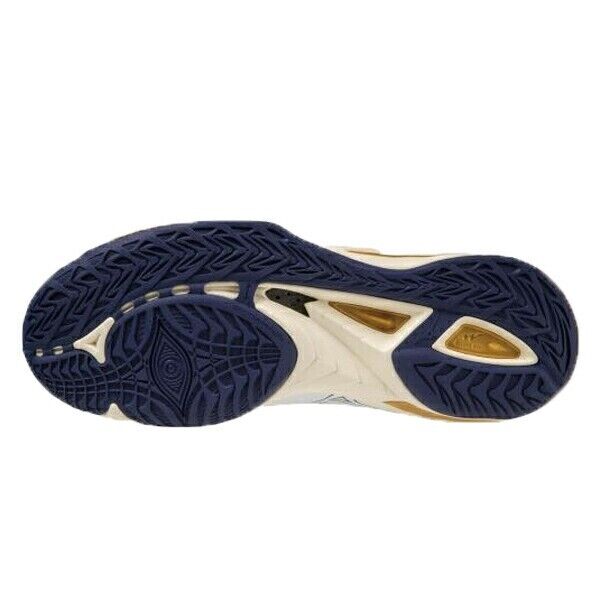 Mizuno Handball Shoes WAVE MIRAGE 5 X1GA235043 White/Navy Mizuno Handball Shoes WAVE MIRAGE 5 X1GA235043 White/Navy