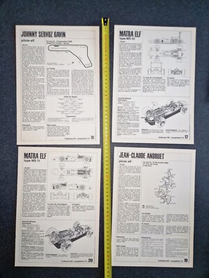 PHOTO ELF COLLECTION COMPETITION 70 N° 24 FORMULE 1 MATRA ELF TYPE MS 7 EUR 10,00 - FR