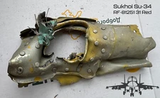 Part jet fighter SU 34 Sukhoi russian aircraft aviation Ukraine 2022 #200
