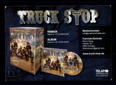 Carte Autographe Originale Truck Stop - Signée - BC 106750 - Allemagne - TOP