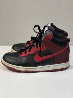 Nike Dunk High Red - Size 9.5 -317982-051 Basketball Sneakers
