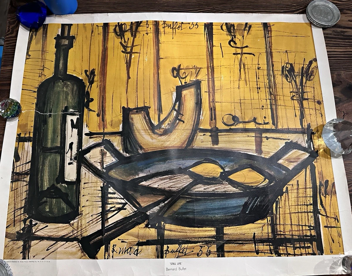 ベルナール・ビュッフェ「Nature morte a la lampe」 25+ Bernard Buffet Still Life Art Prints for sale | Updated Oct 2026