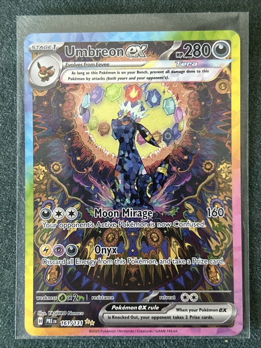 Umbreon ex 161/131 Sv: Prismatic Evolutions for sale | eBay