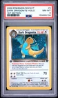 2000 POKEMON ROCKET 1ST EDITION #5 DARK DRAGONITE-HOLO PSA 8