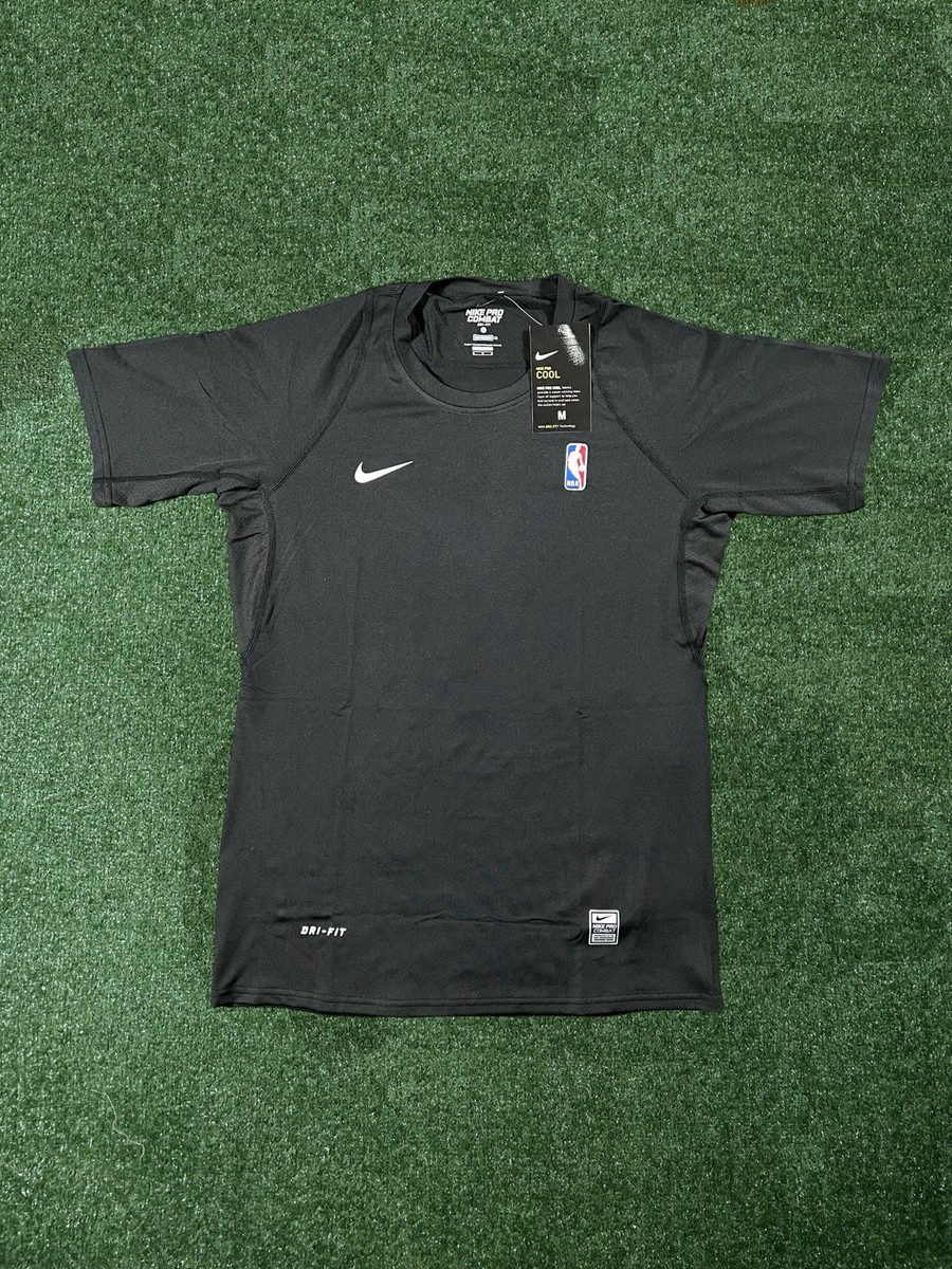Nike Pro NBA Compression T-shirt Black | eBay