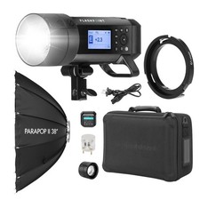 Flashpoint XPLOR 400 Pro Compact TTL R2 Monolight, w/24" Softbox  OTA Set