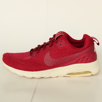 Nike Air Max Motion Maroon Wine Red Athletic Shoes 844895-660 Womens Size 9