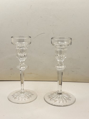 Rogaska Richmond 6" Single Light Candlest 2200456 Set Of 2 - Picture 3 of 5