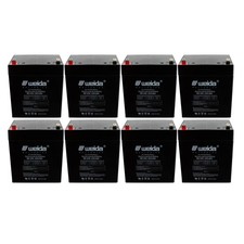 NEW 8pc 12V 5Ah SLA Battery WB1250F1 For WKA1...