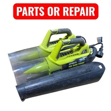 2X  Ryobi RY421021 135MPH 440CFM 8 Amp Electric Jet Fan Blower PARTS OR REPAIR