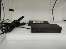 Dell GNDVY D6000S USB3 UHD 3 X 4K Port HDMI / DP Dock Station W/ 130W PSU