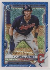 2021 Bowman Chrome Prospects Mega Box Blue Mojo Refractor /150 Nolan Jones 03mf