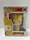 Funko POP! Dragon Ball Z Super Saiyan 3 Goku #492 Glow Gamestop Exclusive Anime