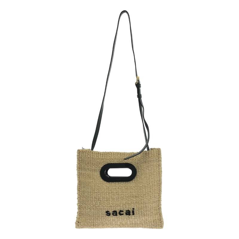 Y1209 sacai | Abaka Shopper Bag Small Logo Bicolor 2way Shoulder Bag | OS |