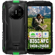 DOOGEE Fire 3 Ultra Outdoor Smartphone 8350mAh/18W 24GB+256GB 20MP Nacht Handy