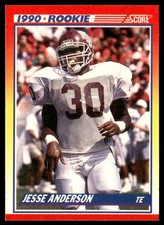 1990 Score Jesse Anderson Rookie Tampa Bay Buccaneers #633