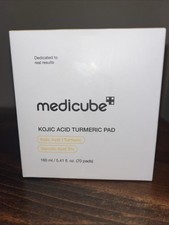 medicube Kojic Acid Turmeric Pad Dual-Textured Facial Pad 5.41 oz. New