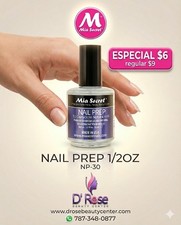 Mia Secret Nail Prep Dehydrator Profesional ½ oz – Preparador de Uña para Acríli