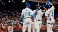 GF635 Ken Griffey Jr - Sr - Harold Reynolds Seattle Marin 8x10 11x14 16x20 Photo