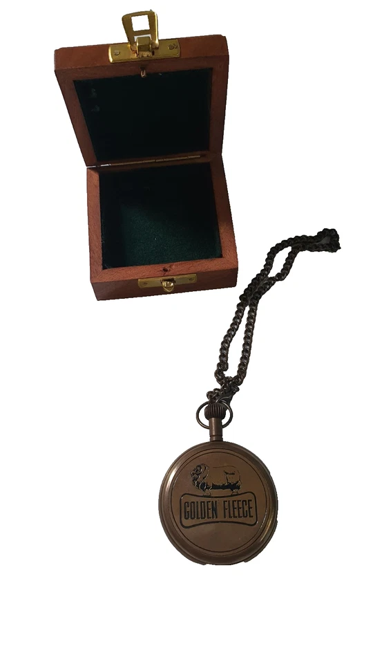 Commemorative Golden Fleece Pocket Watch Australian Motoring Memorabilia - image 2 of 4