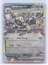 2025 Prismatic Evolutions Umbreon ex (Prismatic Stamp) Double Rare #60/131 on eBay