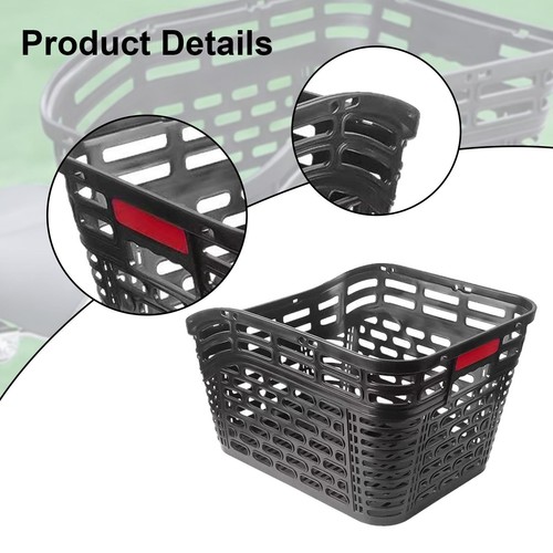 Rear Bike Basket Biking Rack Basket for Carrying Groceries Shopping Cycling - Picture 3 of 6