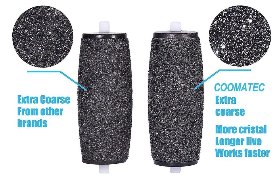 14 cabezales de recarga de rodillos extra gruesos compatibles con recargas eléctricas Amope Pedi... Foto 2 de 4