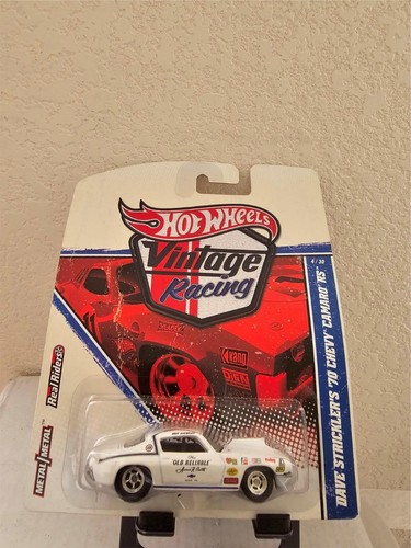 Hot Wheels Vintage Racing – Chevrolet Camaro RS 1970, échelle 1:64, état D’occasion