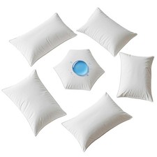 Waterproof Queen Pillow Protectors 20x28 Inches, 4 Pack, Zipper Closure