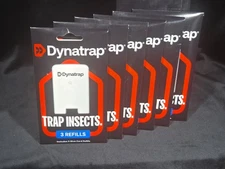 DynaTrap 6 Pack Indoor Fly Trap 18 Glue Card Refills DT3007 New Sealed
