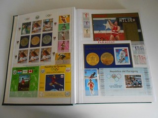 Paraguay Olympic Stamps Blocks MNH Mint Sports 1