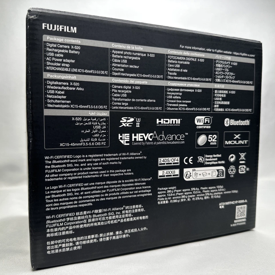 Fujifilm - X-S20 Mirrorless Camera with XC15-45mm Lens Bundle - Black - NEW! - Image 4 of 4