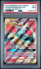 2019 POKEMON SUN & MOON COSMIC ECLIPSE FULL ART/CHARIZARD & BRAIXEN GX PSA 9