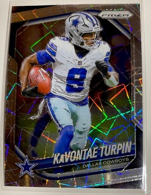 Panini Prizm Lazer KaVontae Turpin #137 Dallas Cowboys Football Card 2025
