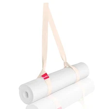 Feetlu Yoga Mat Strap – 2-in-1 Adjustable Cotton Sling for Carrying & Stretch...